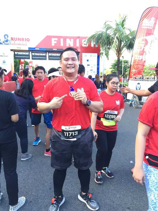 10 Km Finisher Manila Leg 