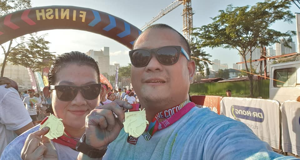 Our First 5 Km Color Run